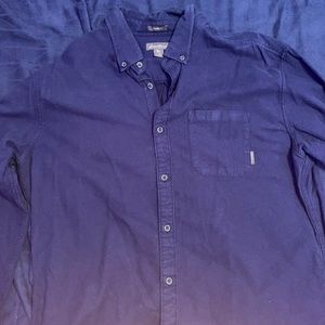 Eddie Bauer Blue Button Down Flannel